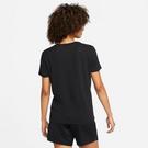 Negro - Nike - Dri-FIT Swoosh Women's T-Shirt - 2
