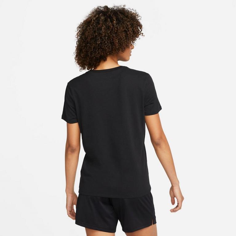 Negro - Nike - Dri-FIT Swoosh Women's T-Shirt - 2