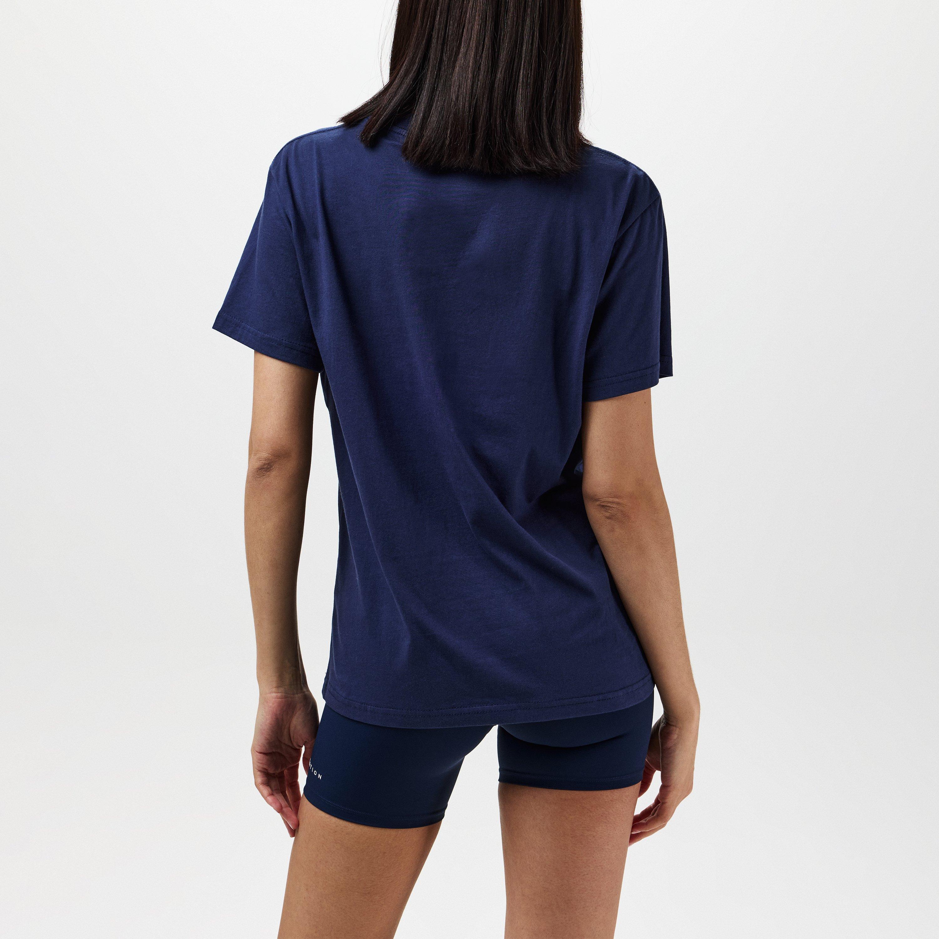 Dark Navy - PE Nation - Women's Definition Short-Sleeve Performance Gym Top - 3