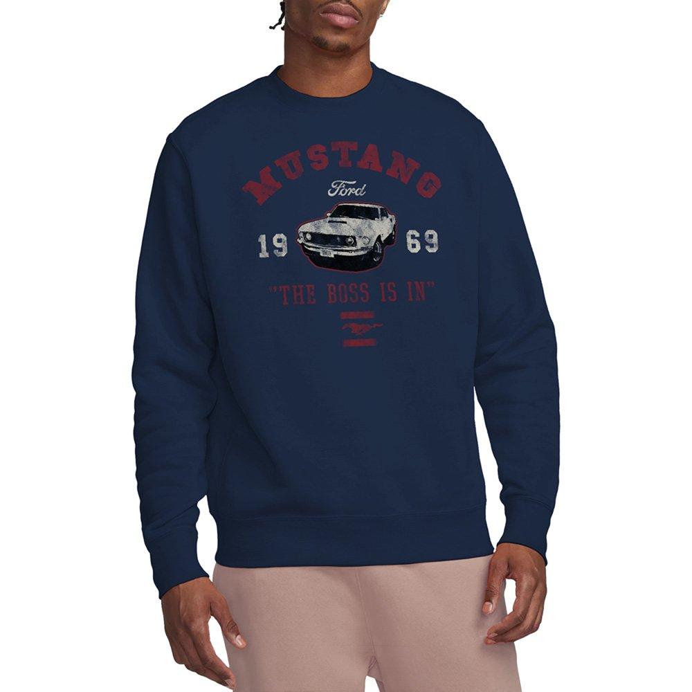 Navy - Ford - Ford Mustang The Boss Is In Sweatshirt Navy - 1
