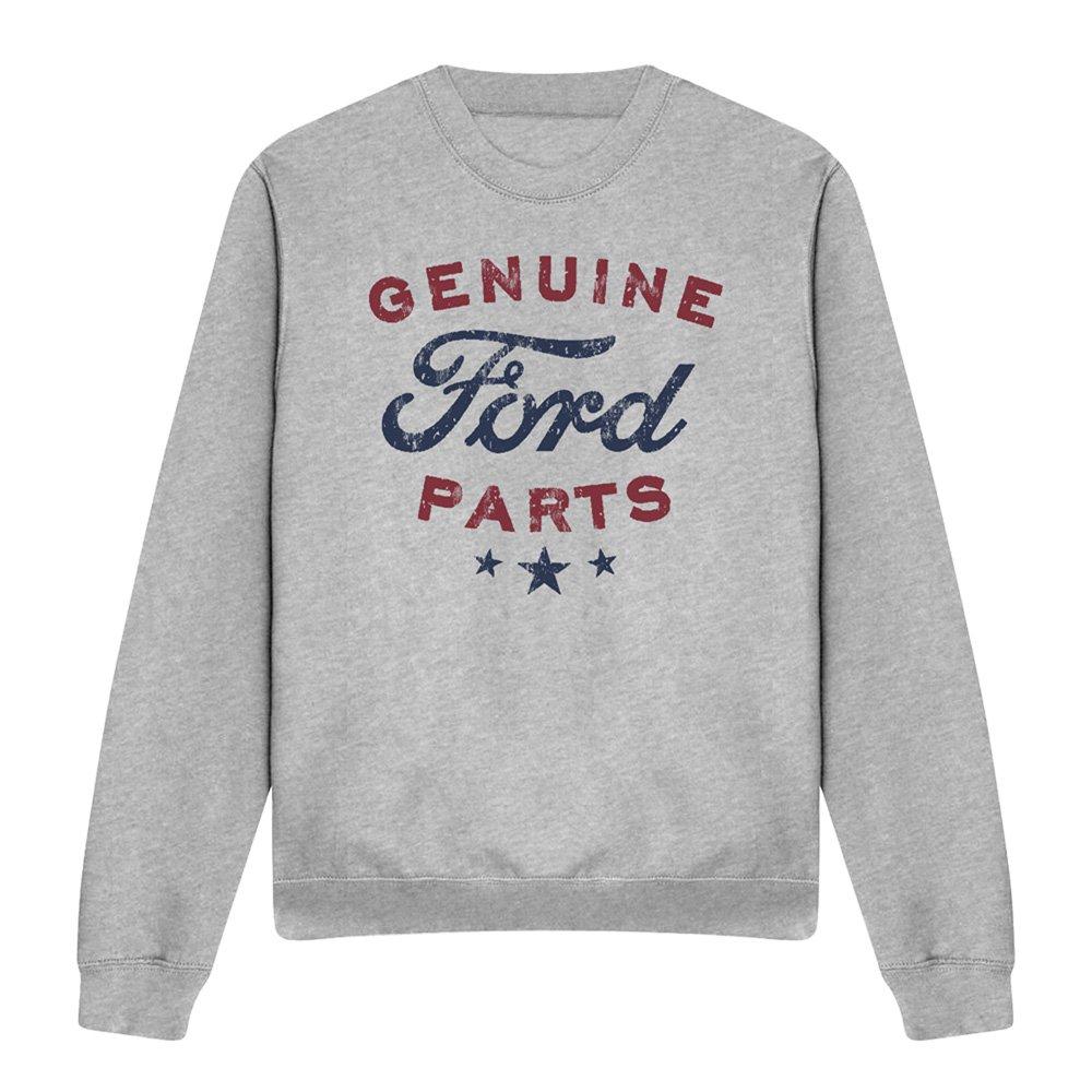 Light Grey - Ford - Ford Genuine Parts Sweatshirt Athletic Heather - 4