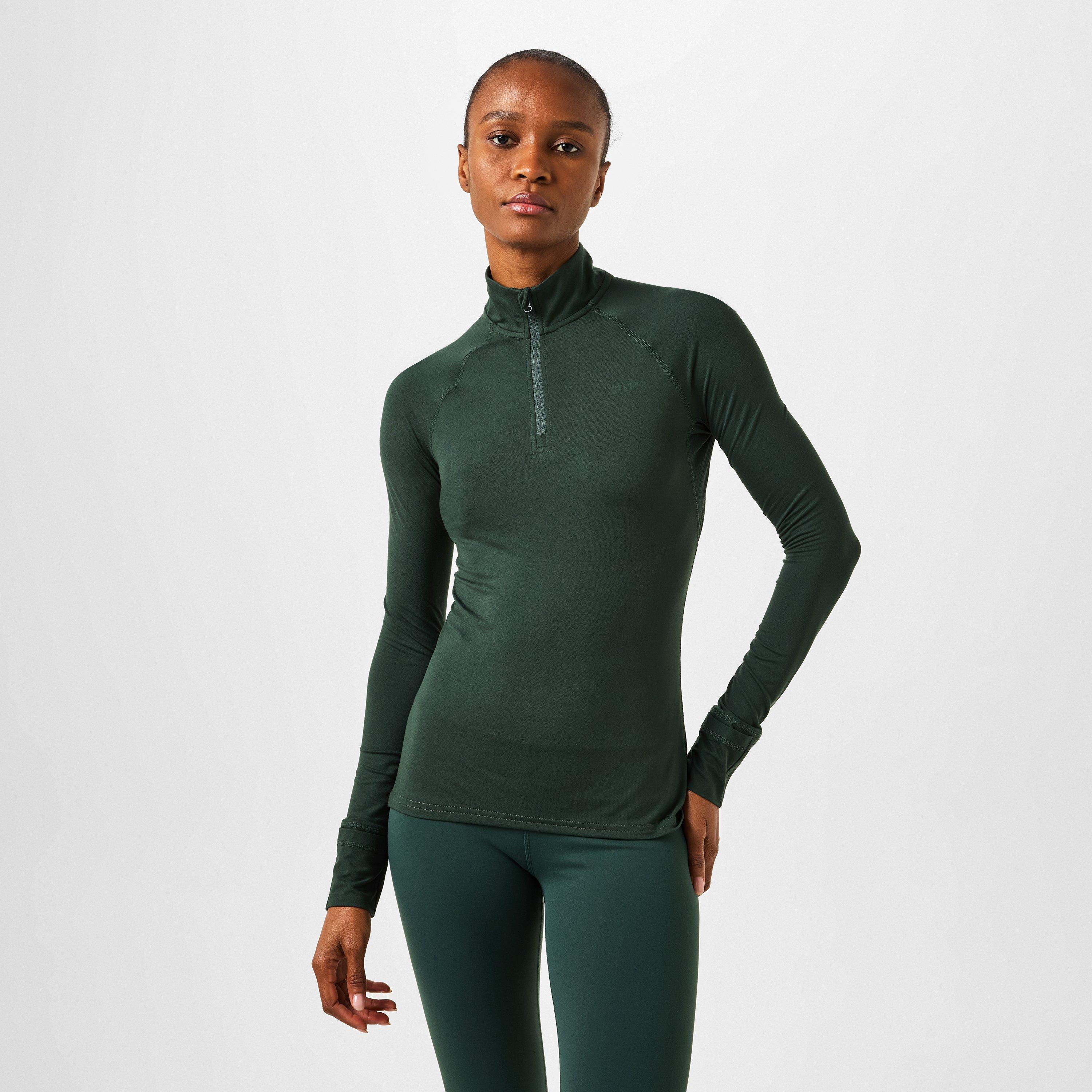 Usa Pro 【 Quarter Zip Top Womens Women 】 ファッション レディースファッション トップス その他トップス レディース USA Pro Quarter Zip Top Womens | USA Pro
