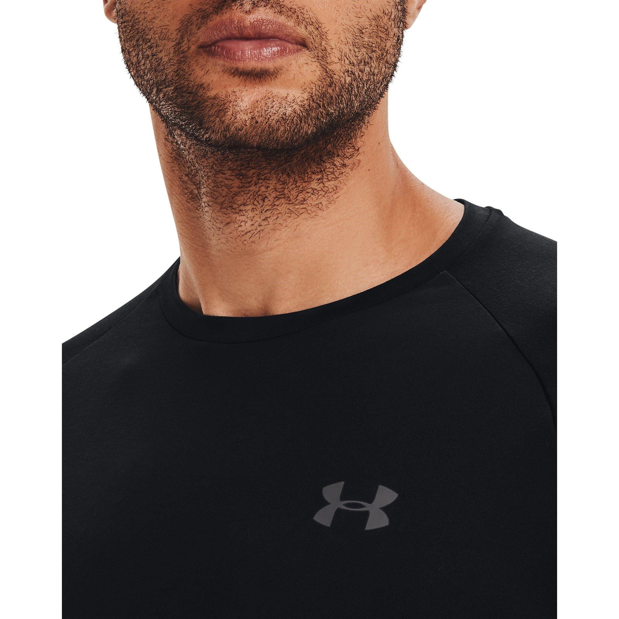 Blk/Graphite - Under Armour - Tech Mens Long Sleeve Performance T Shirt - 5