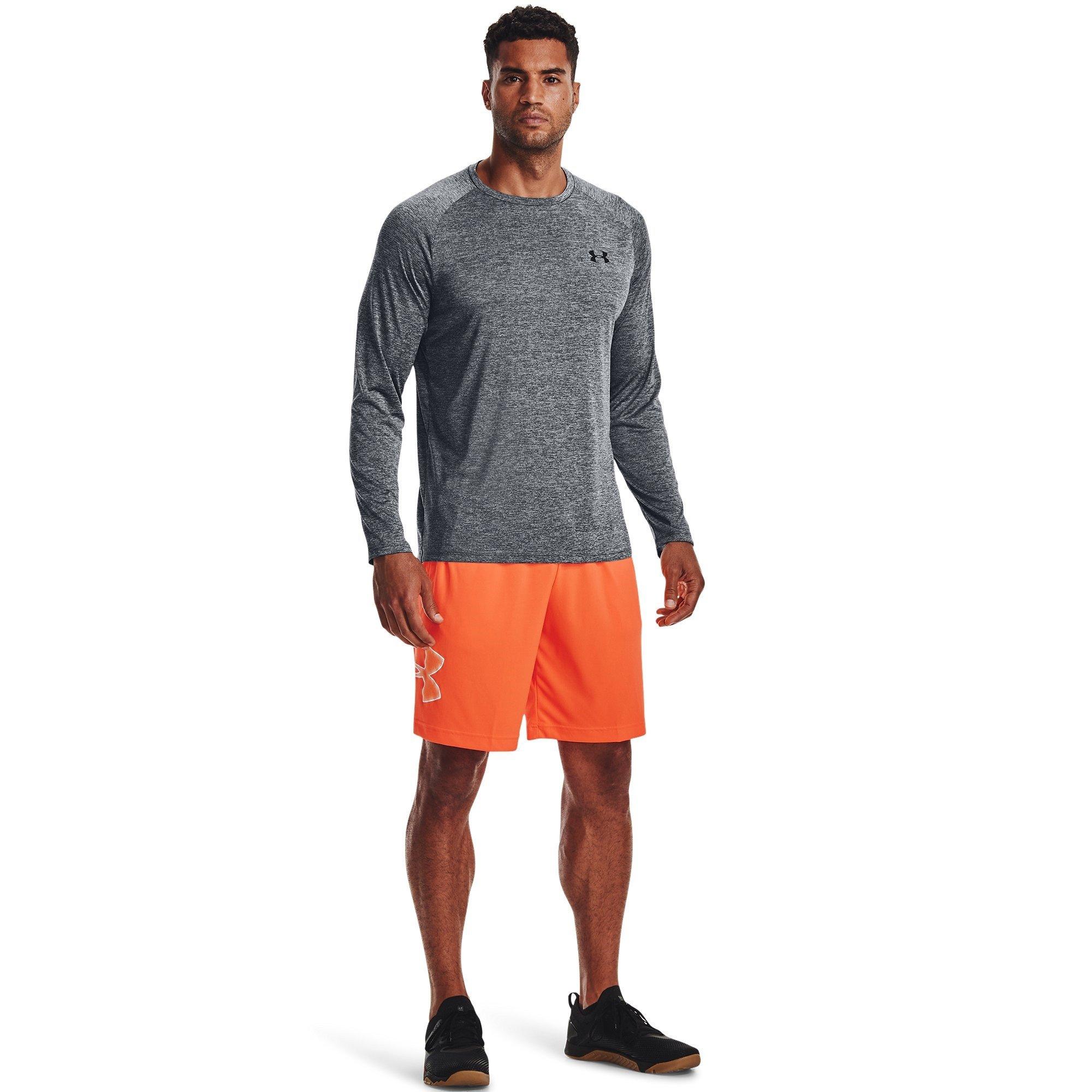 Pitch Gray/Blk - Under Armour - Under Tech Mens Long Sleeve Performance T Shirt - 4