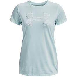 Under Armour Tech Solid Logo Womens Performance T Shirt