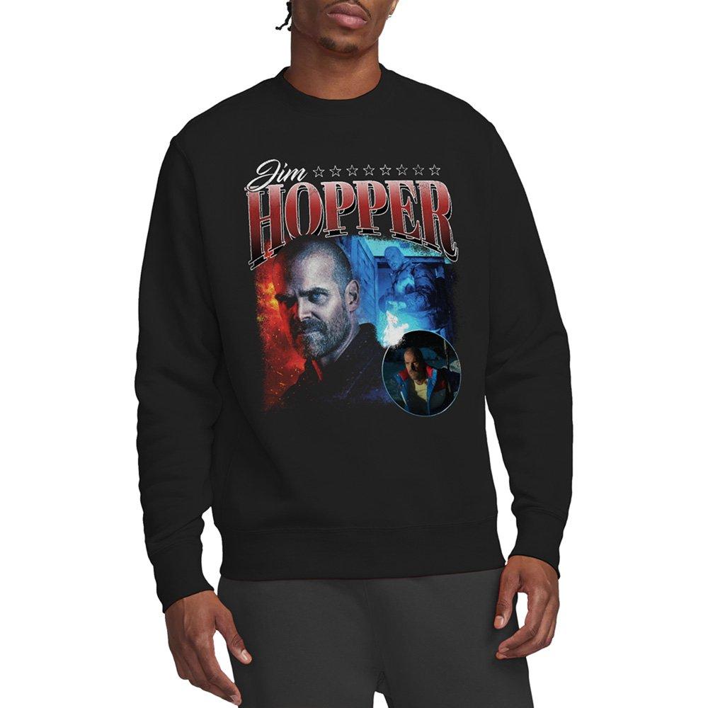 Black - Stranger Things - Stranger Things - Season Four Jim Hopper Homage Sw - 1