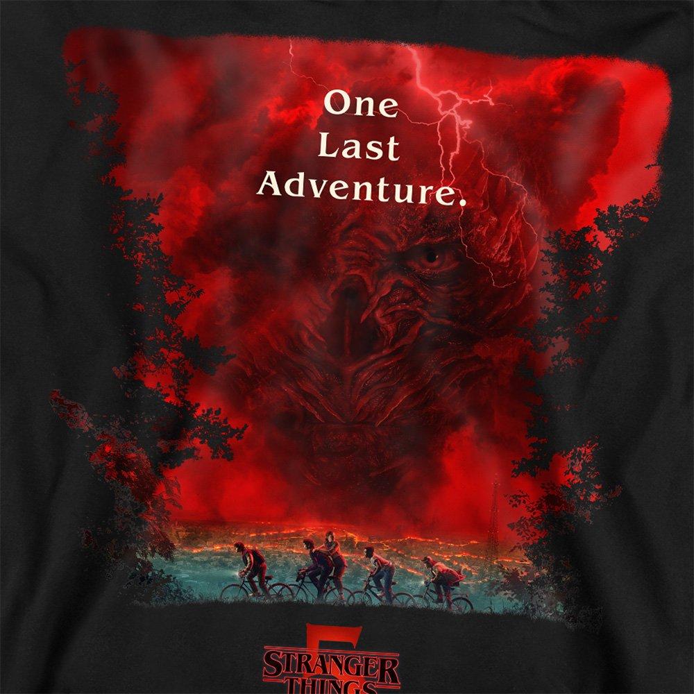 Black - Stranger Things - Stranger Things 5 Vecna Clouds Poster Sweatshirt - 2