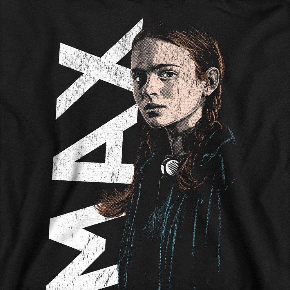 Black - Stranger Things - Stranger Things Max Neo Homage Sweatshirt Black - 2