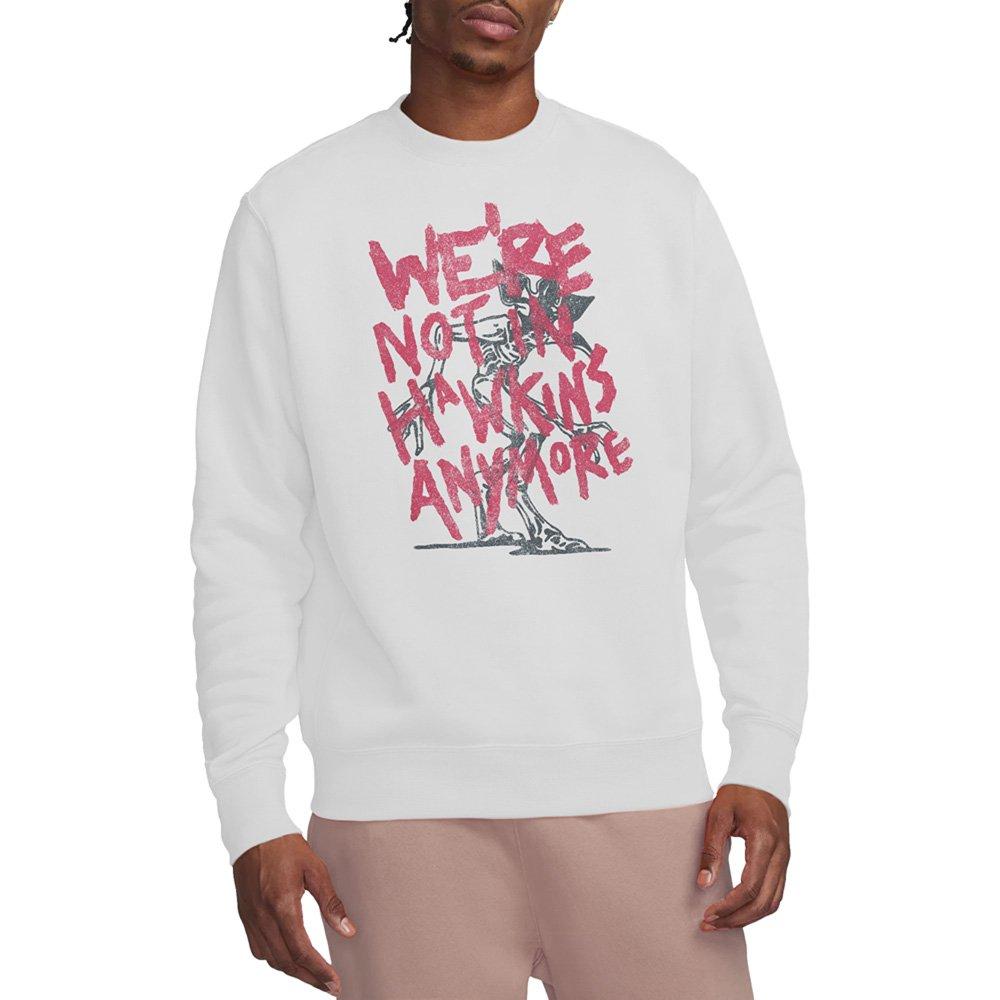 White - Stranger Things - Stranger Things Not In Hawkins Sweatshirt White - 1