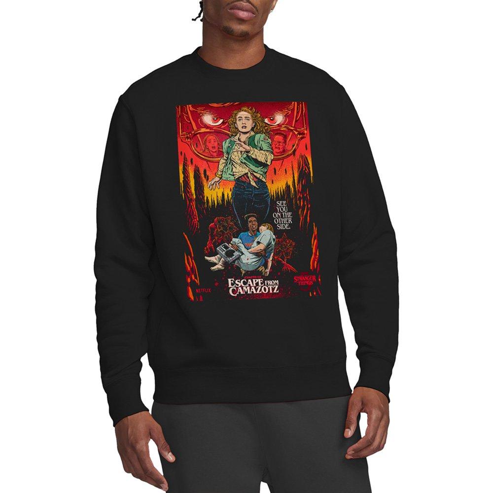 Black - Stranger Things - Stranger Things Butcher Billy S5 Ch 6 Sweatshirt - 1