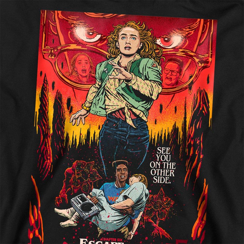 Black - Stranger Things - Stranger Things Butcher Billy S5 Ch 6 Sweatshirt - 2