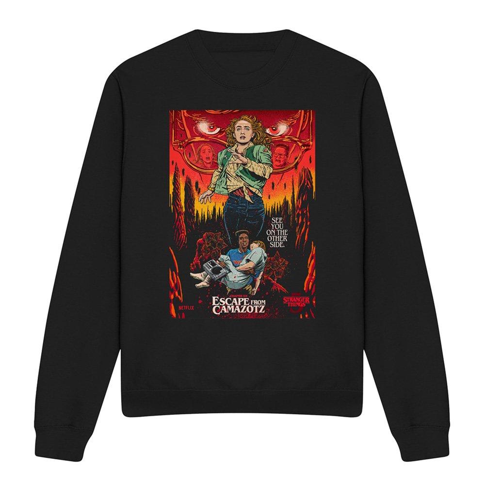 Black - Stranger Things - Stranger Things Butcher Billy S5 Ch 6 Sweatshirt - 4