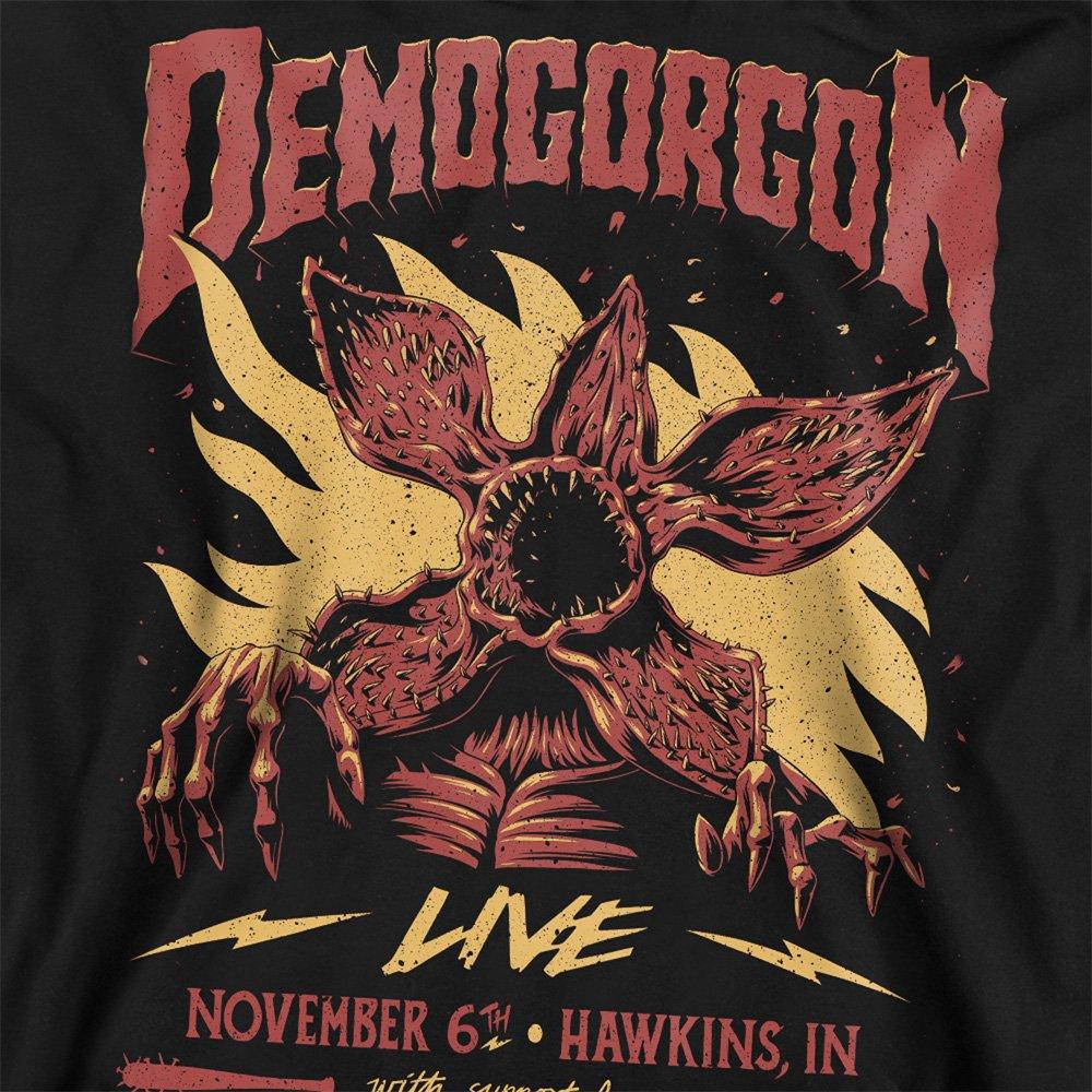Black - Stranger Things - Stranger Things Demogorgon Live Sweatshirt Black - 2