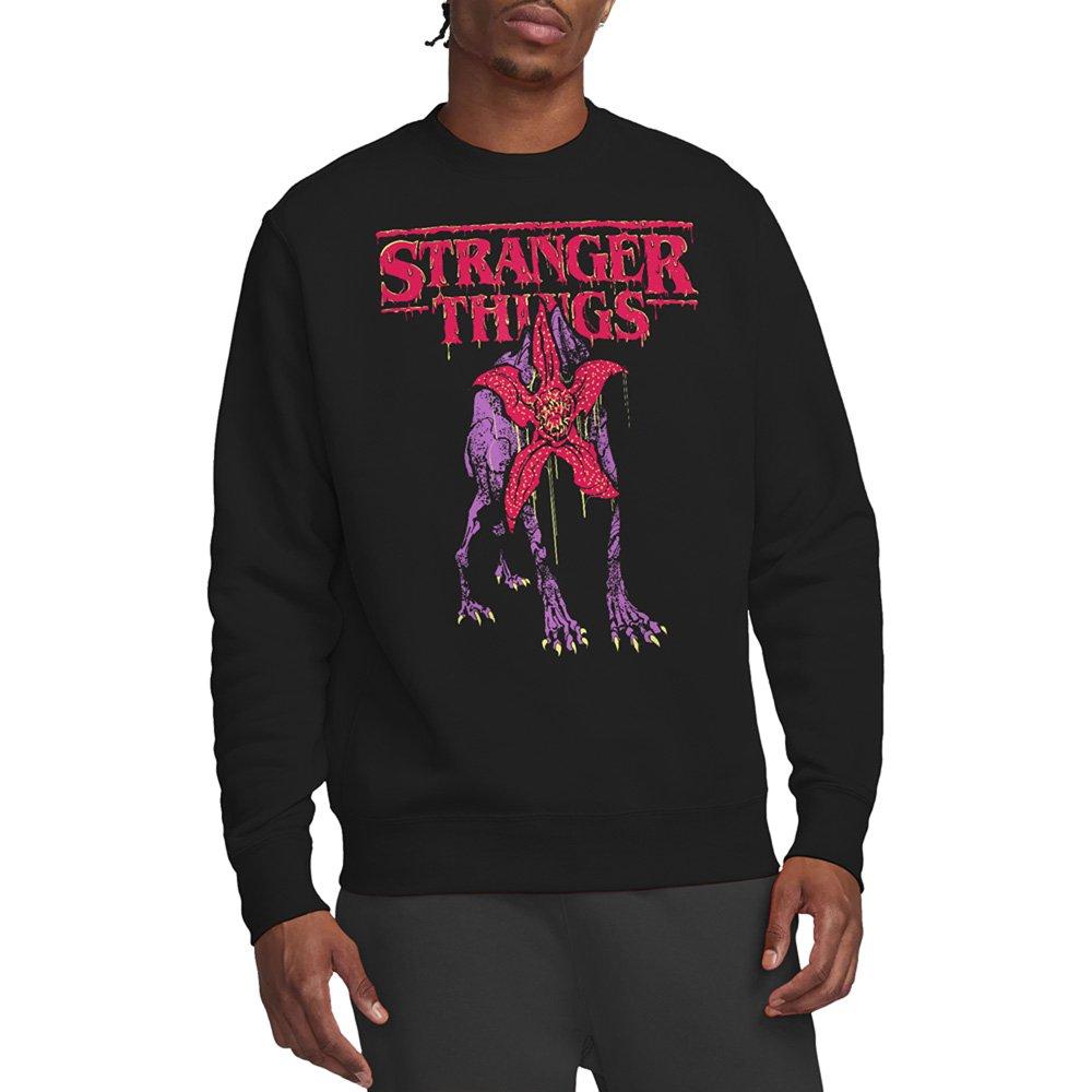 Black - Stranger Things - Stranger Things Demodog Drip Sweatshirt Black - 1