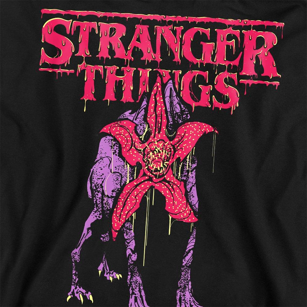 Black - Stranger Things - Stranger Things Demodog Drip Sweatshirt Black - 2