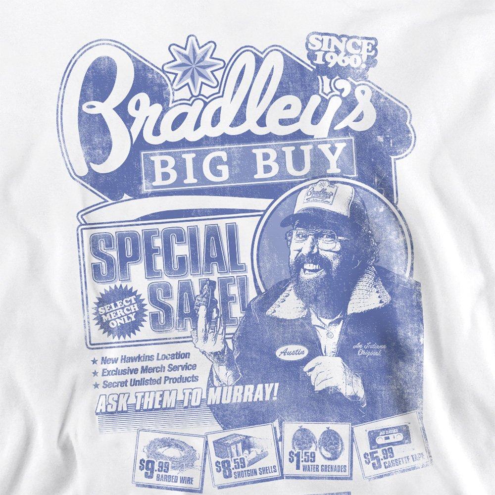 White - Stranger Things - Stranger Things BradleyS Big Buy Advert Sweatshir - 2
