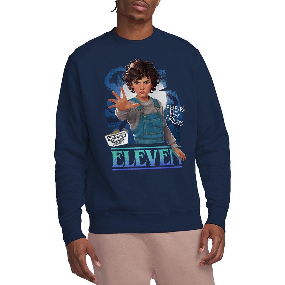 Navy - Stranger Things - Stranger Things Tales From 85 Eleven Sweatshirt N - 1
