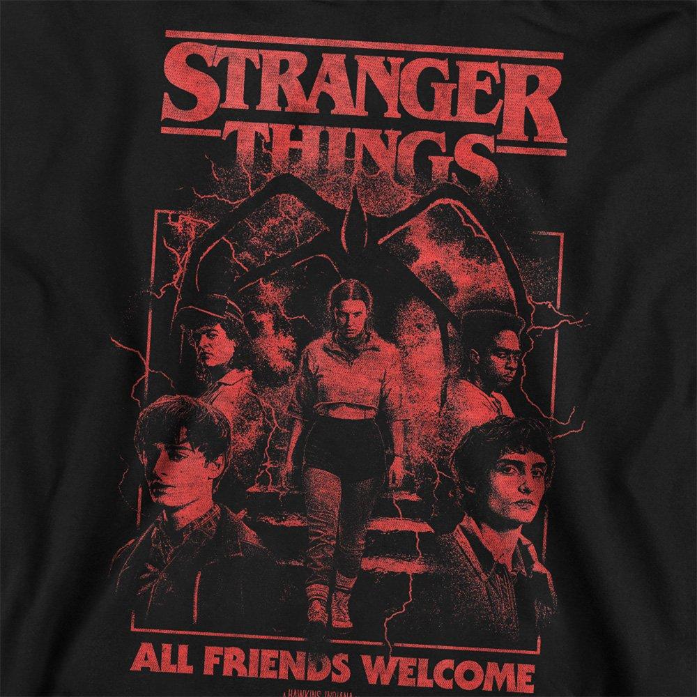 Black - Stranger Things - Stranger Things Mindflayer Group Horror Movie Post - 2