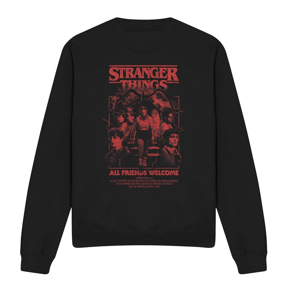 Black - Stranger Things - Stranger Things Mindflayer Group Horror Movie Post - 4