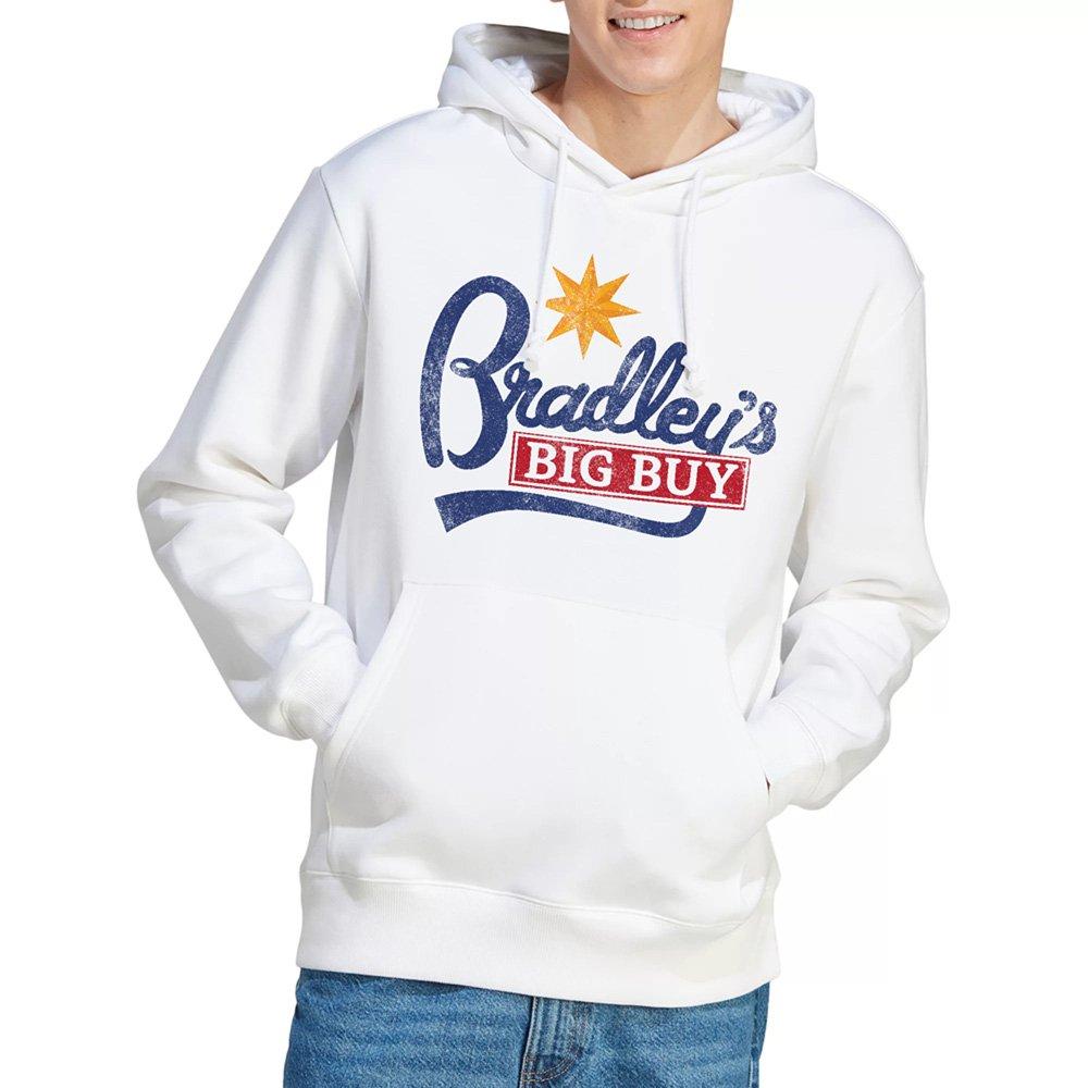 White - Stranger Things - Stranger Things BradleyS Big Buy Logo Hoodie Whi - 1