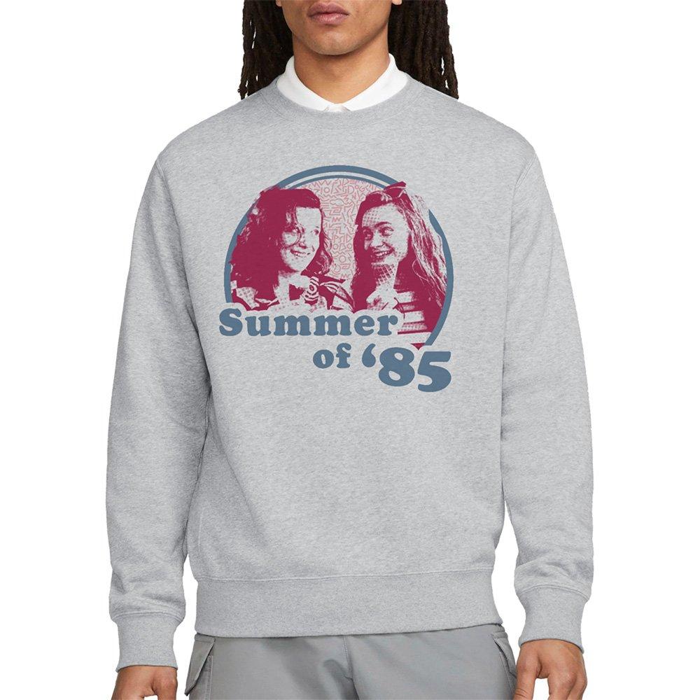 Grey - Stranger Things - Stranger Things Summer Of 85 Eleven And Max Sweat - 1