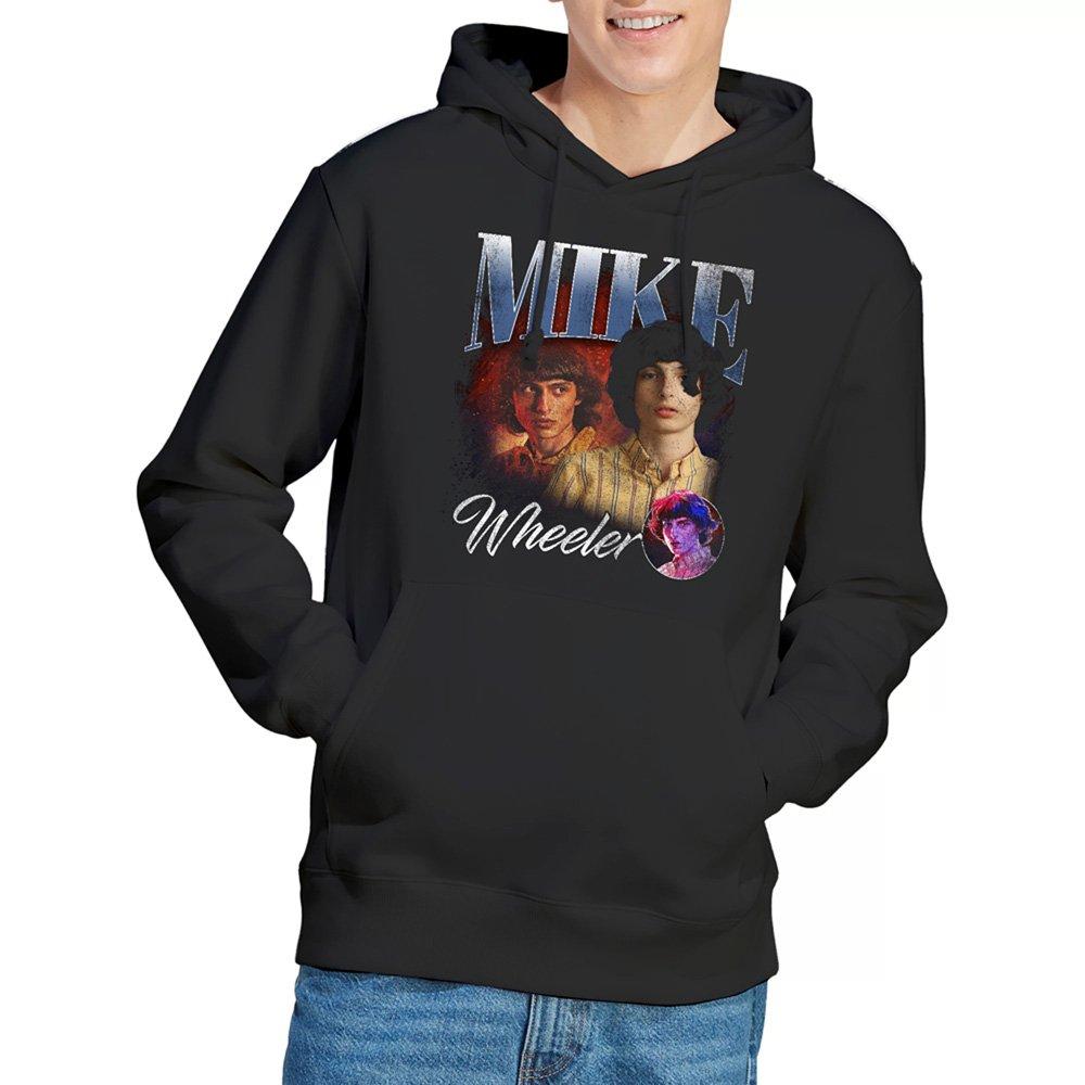 Black - Stranger Things - Stranger Things Mike Homage Hoodie Black - 1