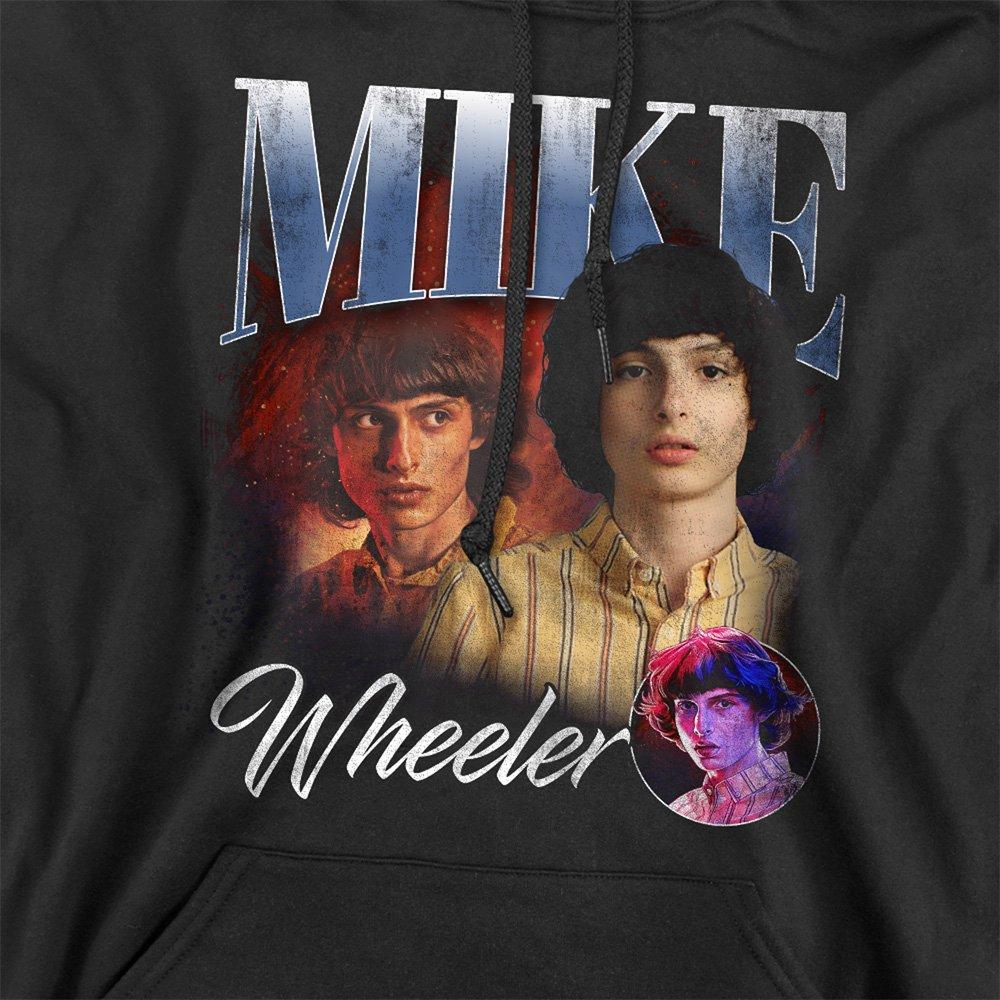 Black - Stranger Things - Stranger Things Mike Homage Hoodie Black - 2