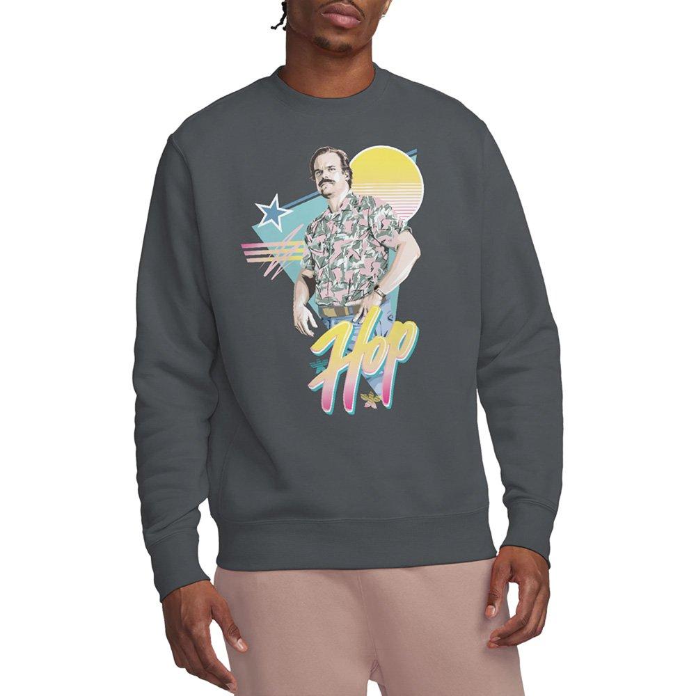 Grey - Stranger Things - Stranger Things 80S Jim Hopper Sweatshirt Charco - 1