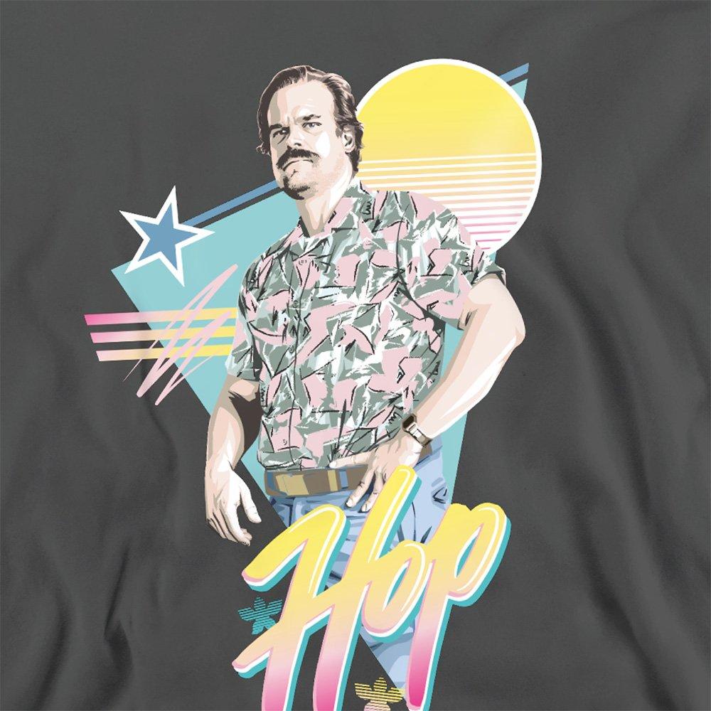 Grey - Stranger Things - Stranger Things 80S Jim Hopper Sweatshirt Charco - 2