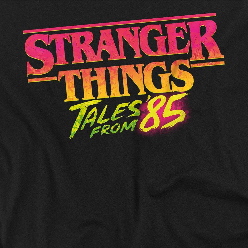 Black - Stranger Things - Stranger Things Tales From 85 Logo Kids Sweatshirt - 2