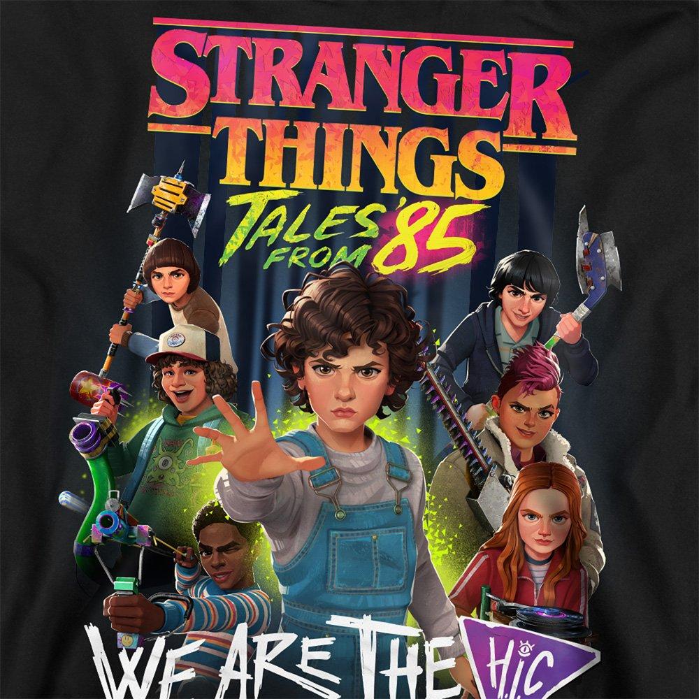 Black - Stranger Things - Stranger Things Tales From 85 Hic Poster Sweatshir - 2