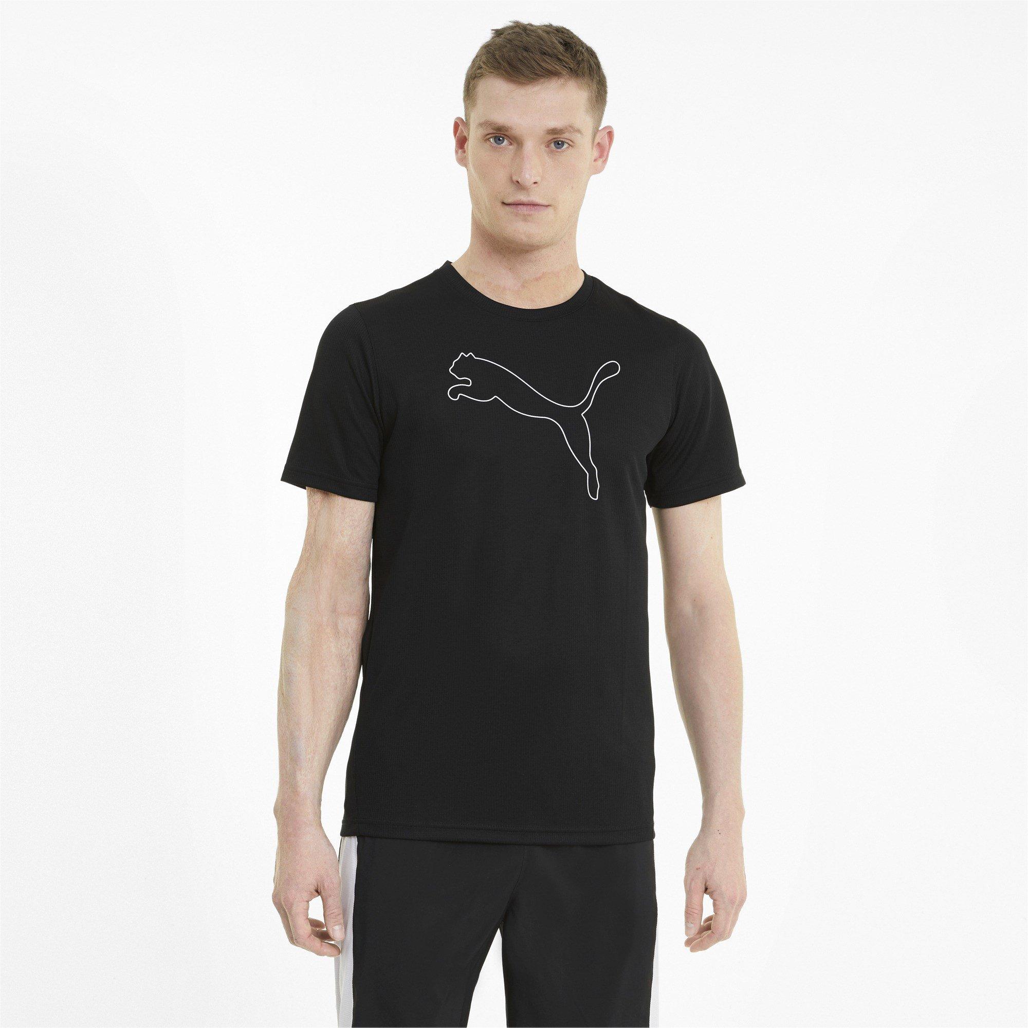 Puma Black - Puma - PUMA Performance Cat Mens T Shirt - 2