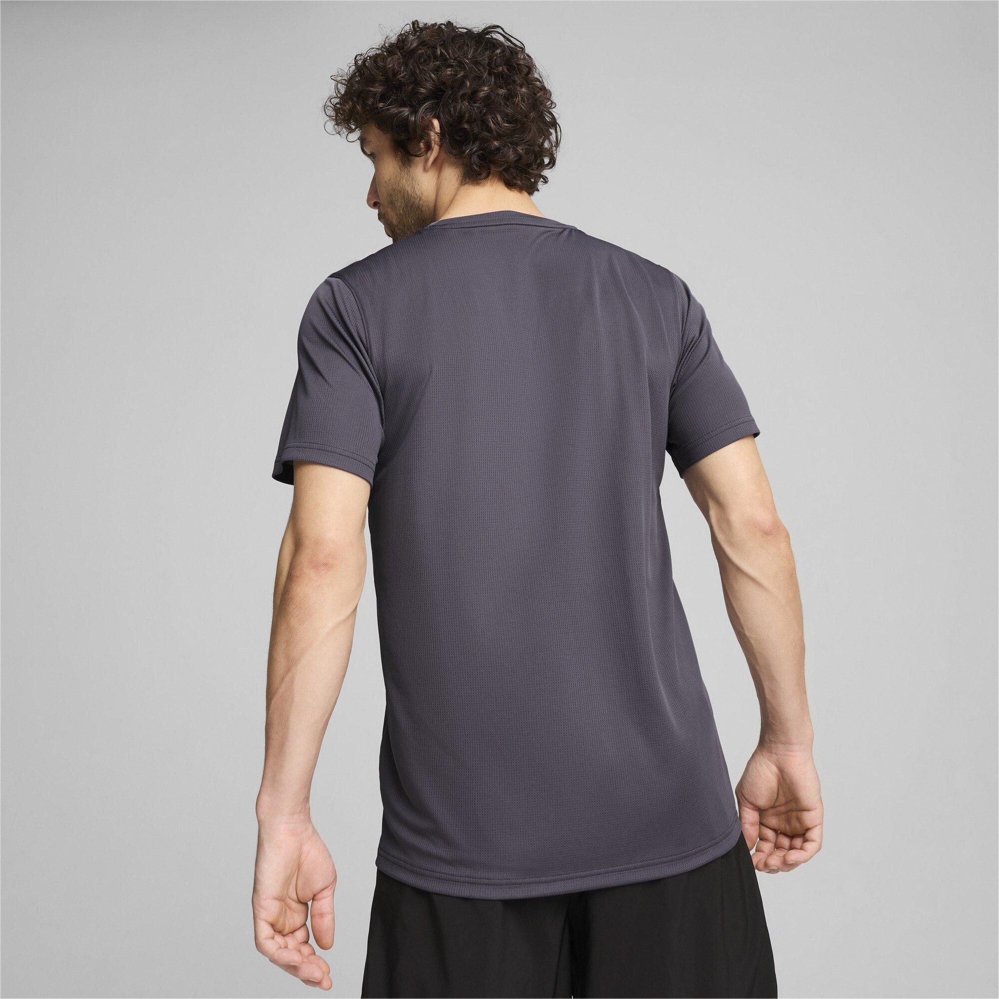 Galactic Gray - Puma - PUMA Performance Cat Mens T Shirt - 3