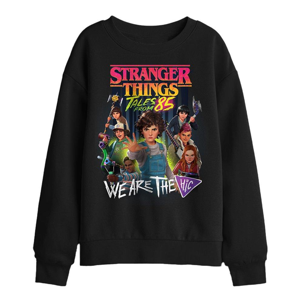 Black - Stranger Things - Stranger Things Tales From 85 Hic Poster Kids Swea - 1