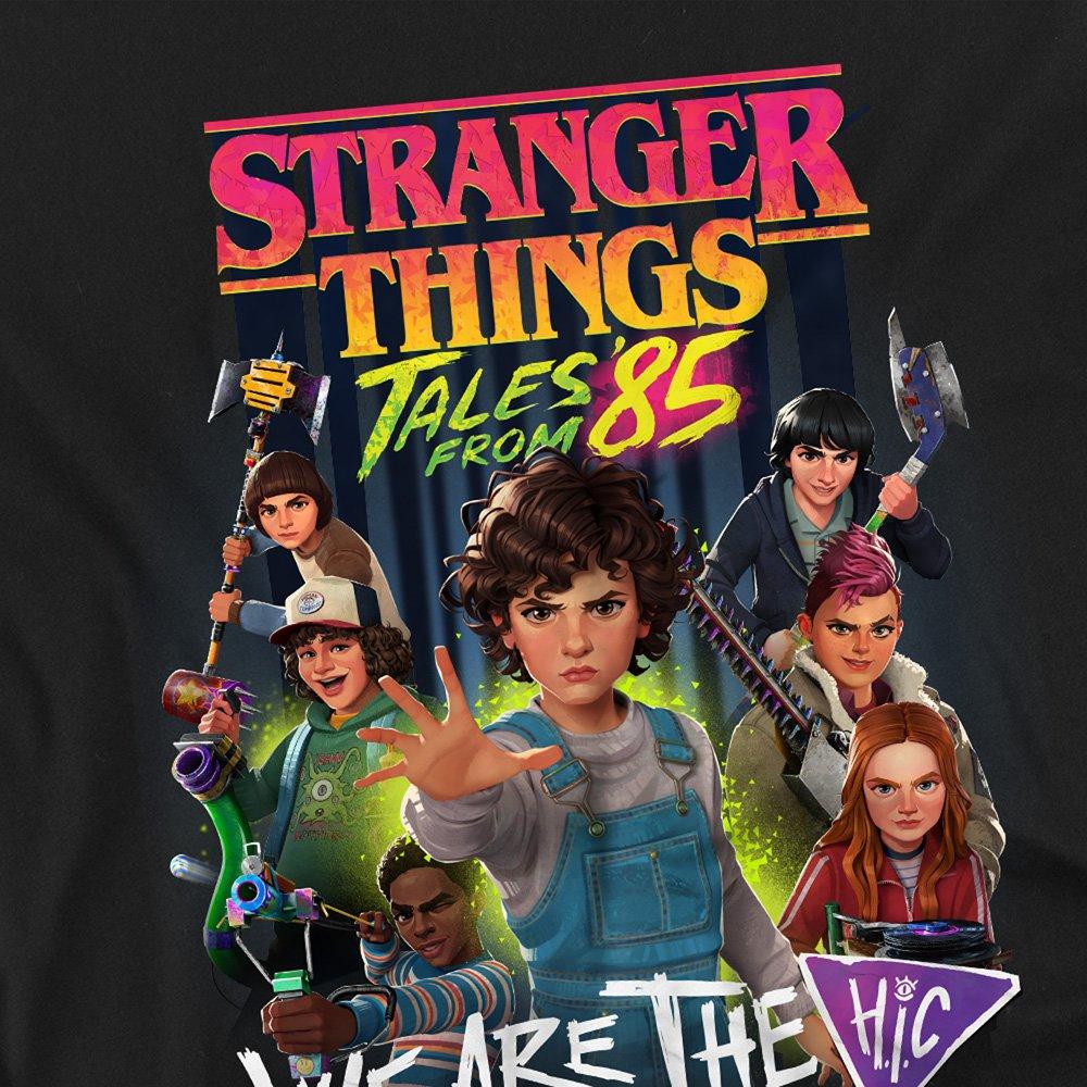 Black - Stranger Things - Stranger Things Tales From 85 Hic Poster Kids Swea - 2