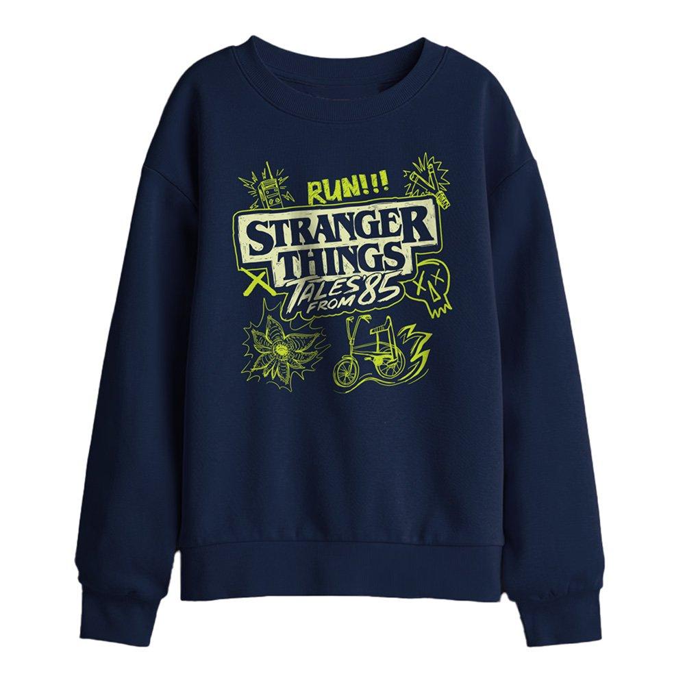 Navy - Stranger Things - Stranger Things Tales From 85 Graffiti Glow Kids S - 1