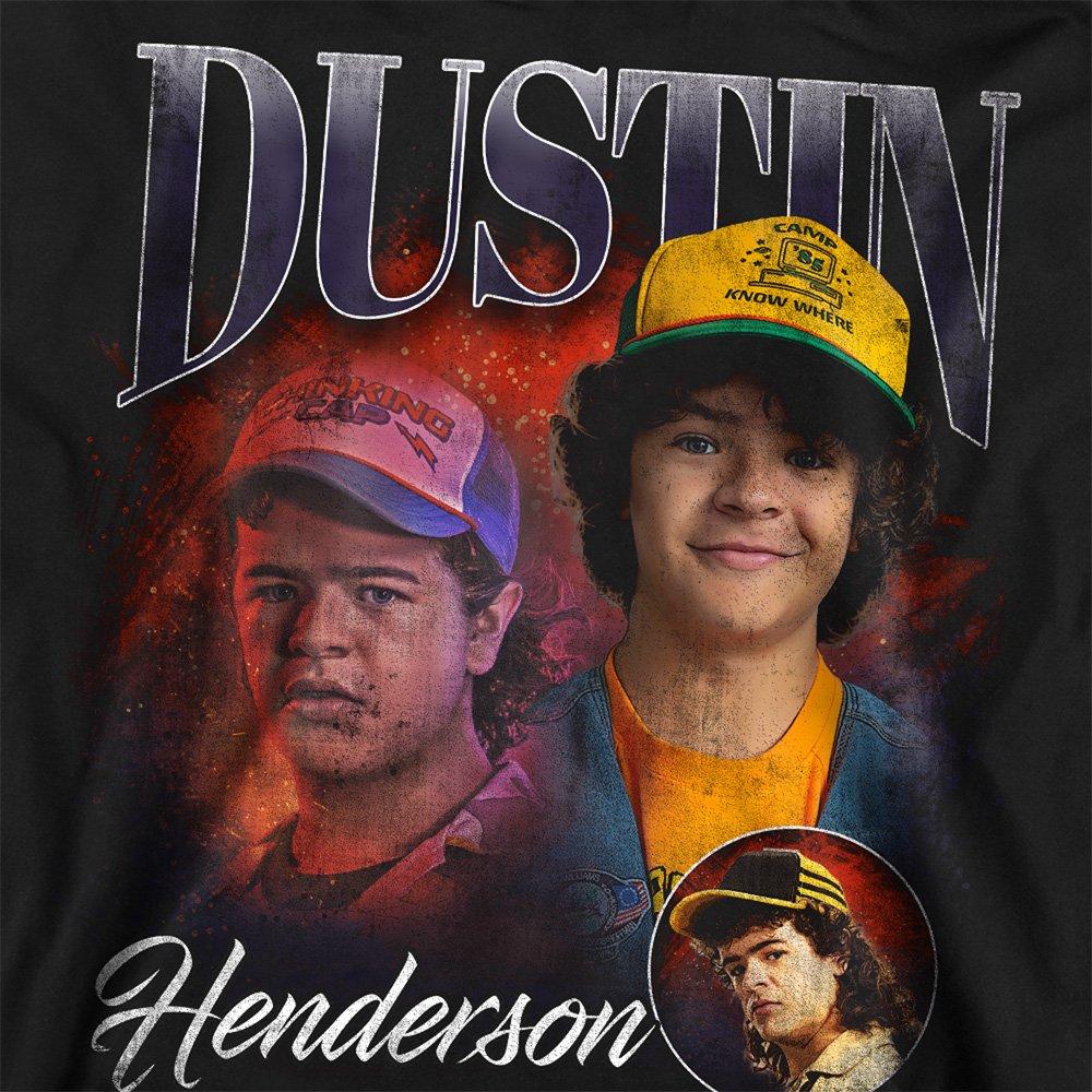 Black - Stranger Things - Stranger Things Dustin Homage Sweatshirt Black - 2