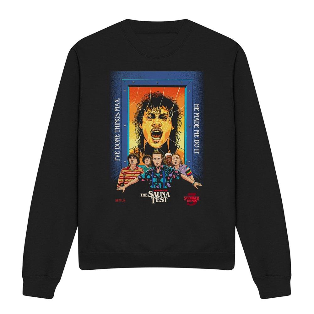 Black - Stranger Things - Stranger Things Butcher Billy S3 Ch4 Sweatshirt B - 4