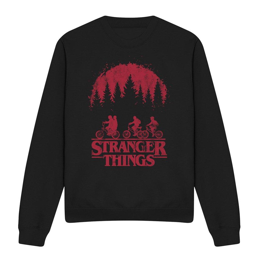 Black - Stranger Things - Stranger Things Bikes Sweatshirt Black - 4