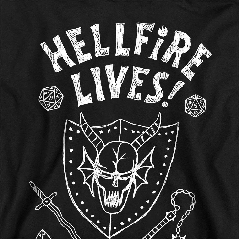 Black - Stranger Things - Stranger Things Hellfire Graduation Invert Sweatsh - 2