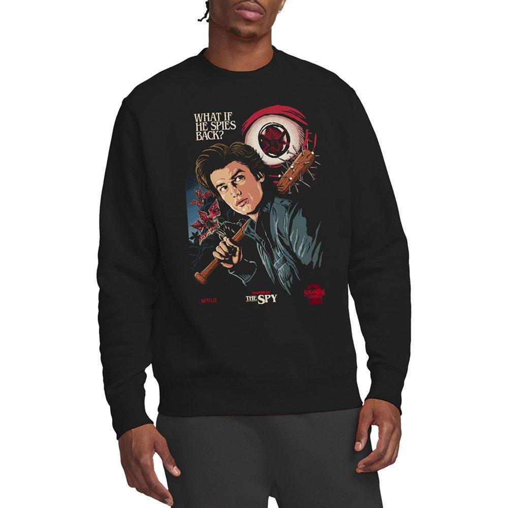 Black - Stranger Things - Stranger Things Butcher Billy S2 Ch6 Sweatshirt B - 1