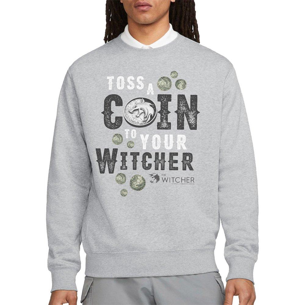 Grey - The Witcher - The Witcher - Toss A Coin To Your Witcher Sweatshi - 1