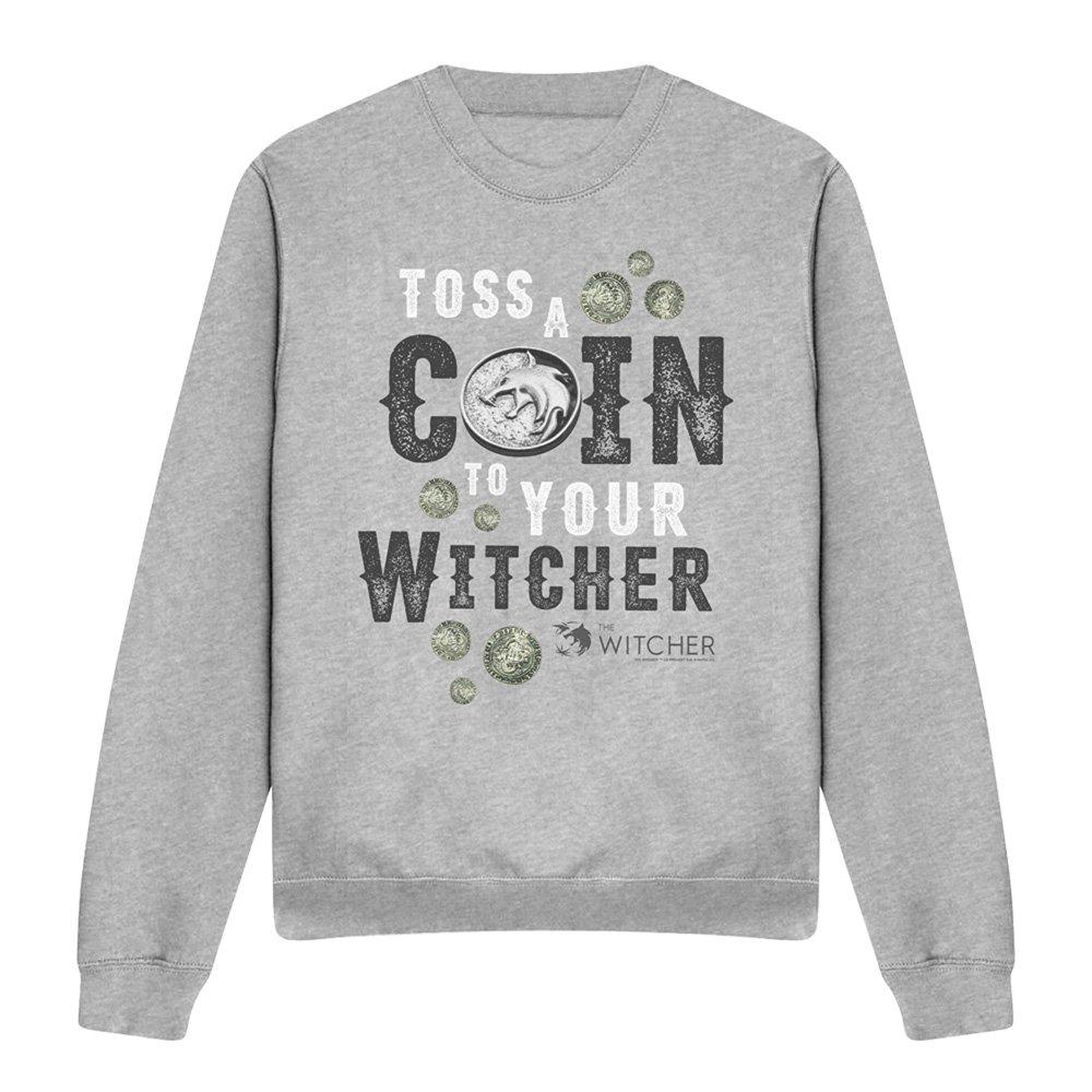 Grey - The Witcher - The Witcher - Toss A Coin To Your Witcher Sweatshi - 4