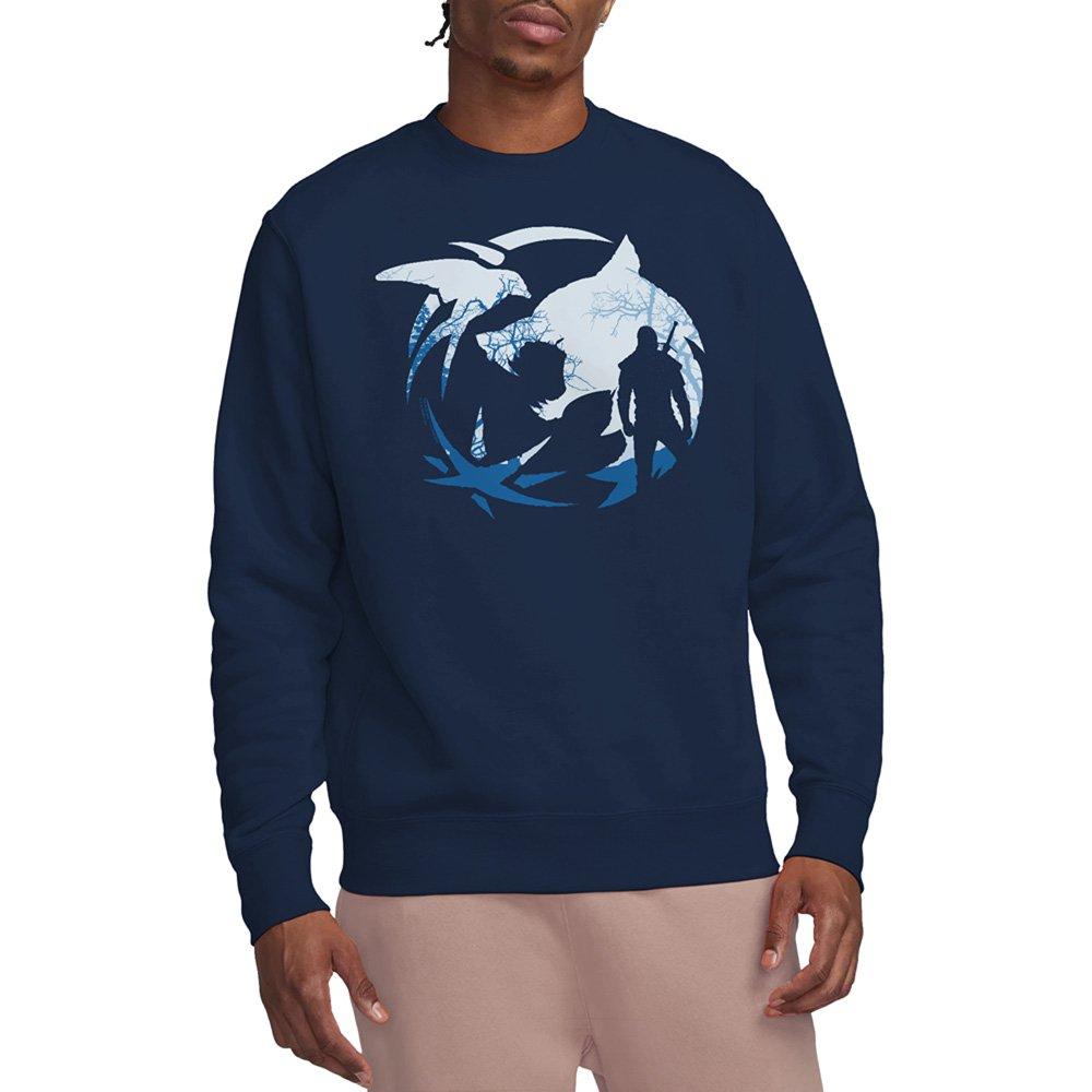 Navy - The Witcher - The Witcher - Logo Silhouette Sweatshirt Navy - 1