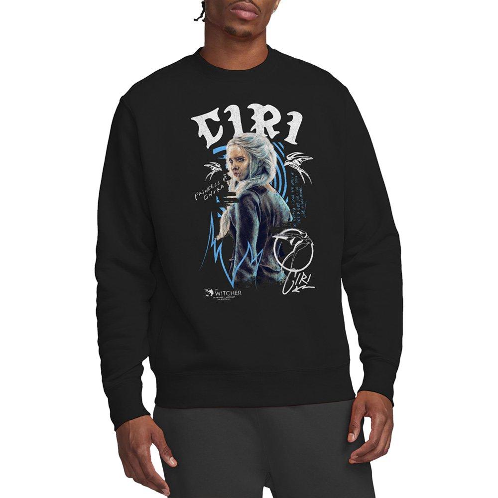 Black - The Witcher - The Witcher - Ciri Graffiti Sweatshirt Black - 1