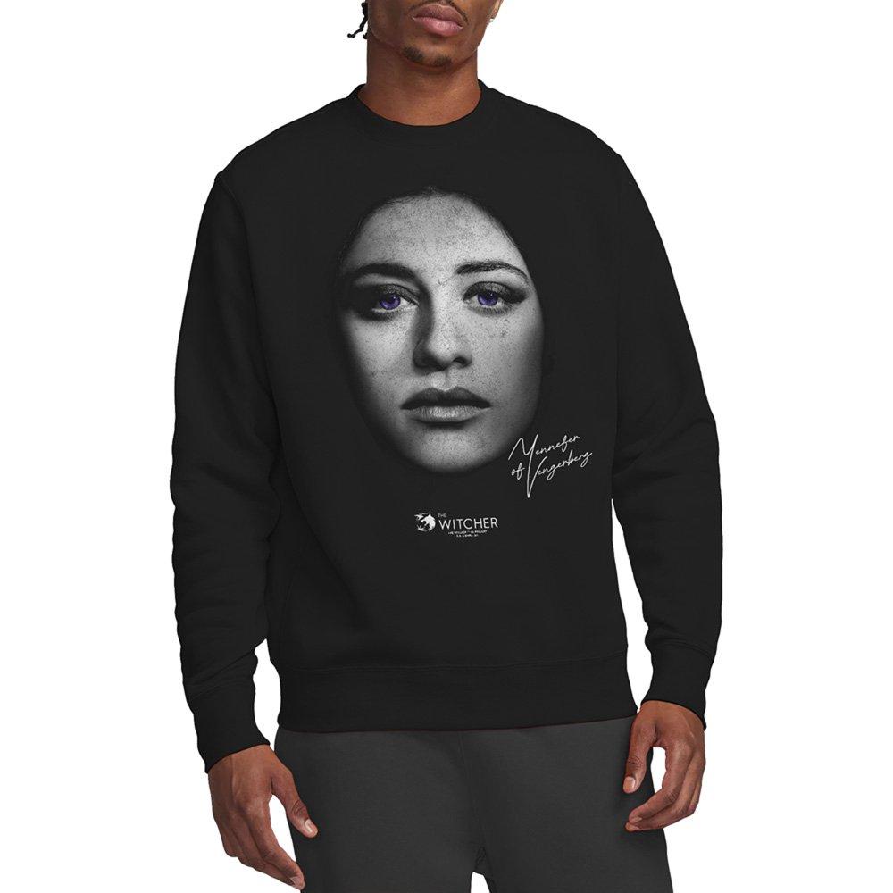 Black - The Witcher - The Witcher - Yennefer Face Sweatshirt Black - 1
