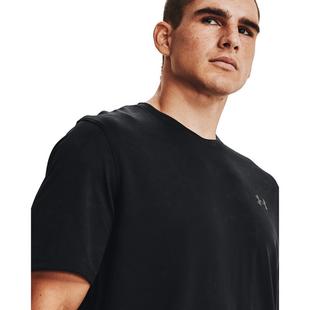 Black/Pt Gray - Under Armour - Training Vent Camo Mens Performance T Shirt - 5