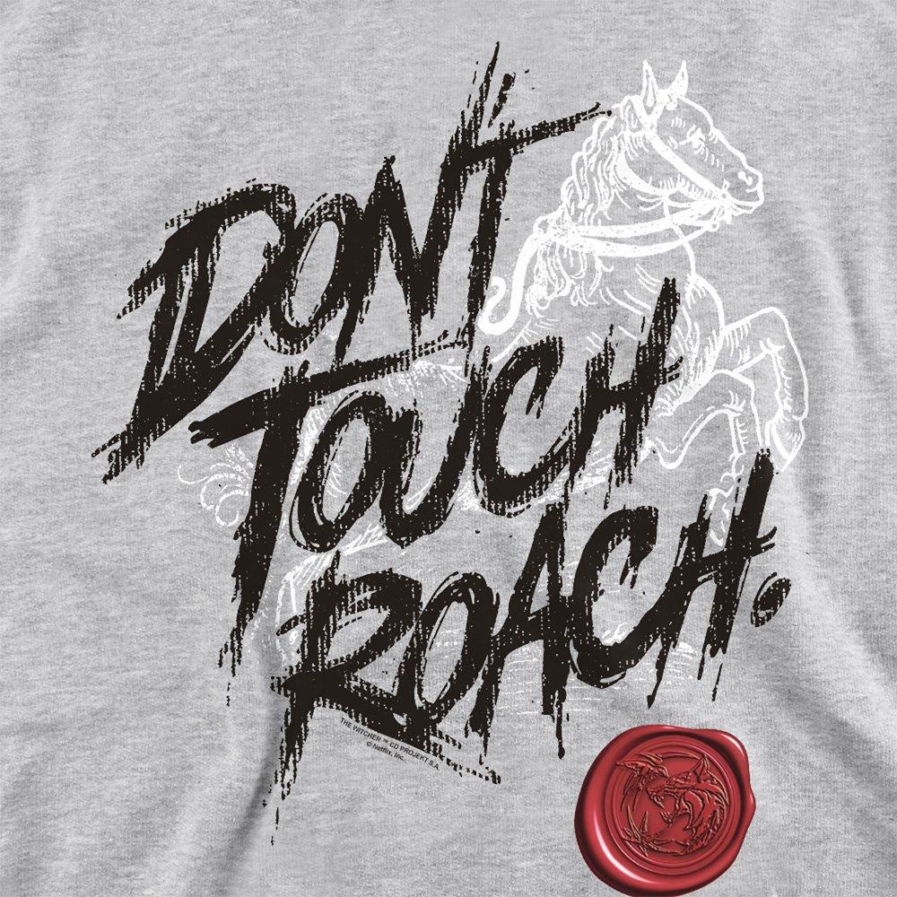 Light Grey - The Witcher - The Witcher DonT Touch Roach Sweatshirt Athletic - 2
