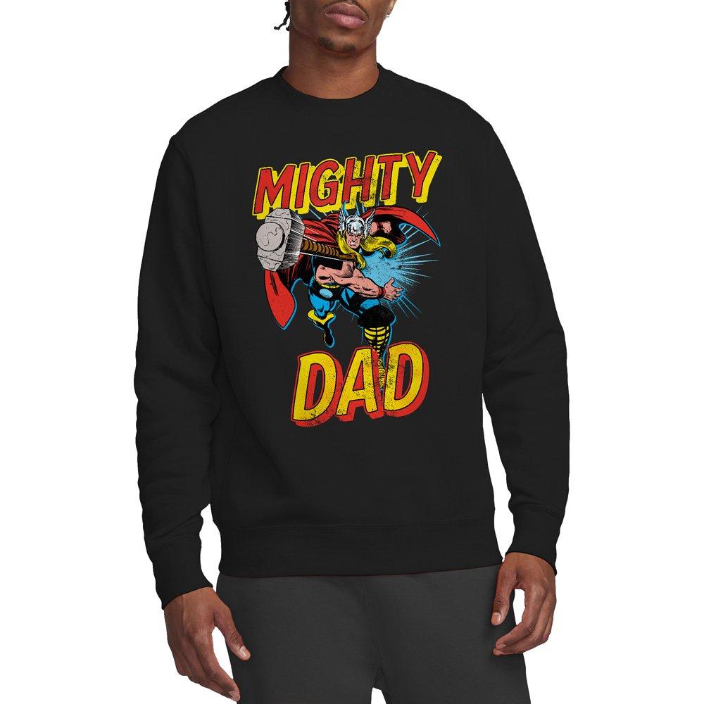 Thor Thor Mighty Dad Sweatshirt Black