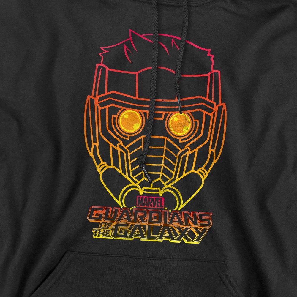 Black - Guardians of the Galaxy - Guardians Of The Galaxy Star Lord Outline Pullover - 2
